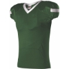 Custom Pro Flex Cut Belt Length Football Jersey Forest/ White