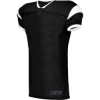 Custom Mens Slant Football Jersey Black/ White