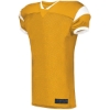 Custom Youth Slant Football Jersey Gold/ White