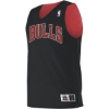 Custom Mens NBA Logod Reversible Jersey Chicago Bulls