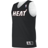 Custom Youth NBA Logod Reversible Jersey Miami Heat