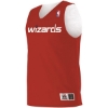 Custom Youth NBA Logod Reversible Jersey Washington Wizards