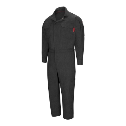 Custom Mens Tall iQ Series® Mobility Coverall Dark Grey