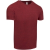 Custom Unisex Triblend T-Shirt Cardinal Black Triblend