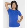 Custom Womens USA-Made Fine Jersey T-Shirt Royal