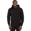 Custom Unisex Ultimate Fleece Pullover Hooded Sweatshirt Black