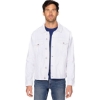 Custom Unisex Denim Jacket Off White Denim