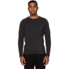 Custom Unisex Impact Long-Sleeve T-Shirt Black Heather