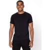 Custom Unisex Impact Raglan T-Shirt Black
