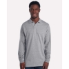 Custom Mens Dri-Power® Long Sleeve Polo Oxford