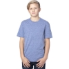 Custom Youth Triblend T-Shirt Navy Triblend