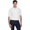 Custom Mens Whisper Piqué Polo White