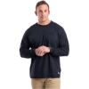 Custom Mens Performance Long Sleeve Pocket T-Shirt Navy