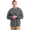Custom Mens Performance Long Sleeve Pocket T-Shirt Slate