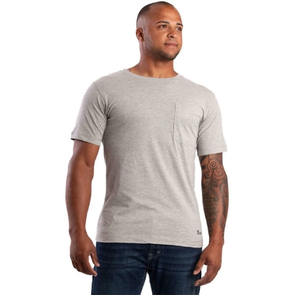 Custom Mens Lightweight Performance T-Shirt Grey
