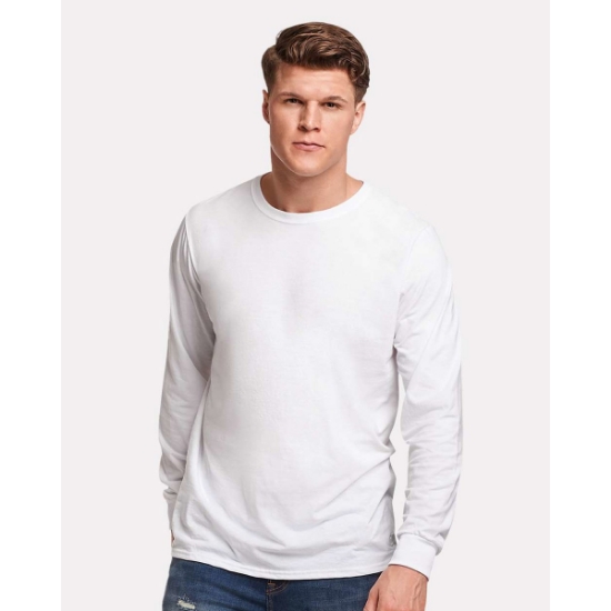 Custom Unisex Essential Long Sleeve T-Shirt White