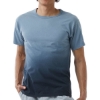Custom Unisex Classic Jersey Dip Dye T-Shirt Black Ombre