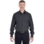 Custom Mens Crown Collection® Royal Dobby Dress Shirt Black