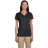 Custom Womens Classic V-Neck T-Shirt Charcoal