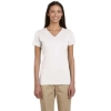 Custom Womens Classic V-Neck T-Shirt White