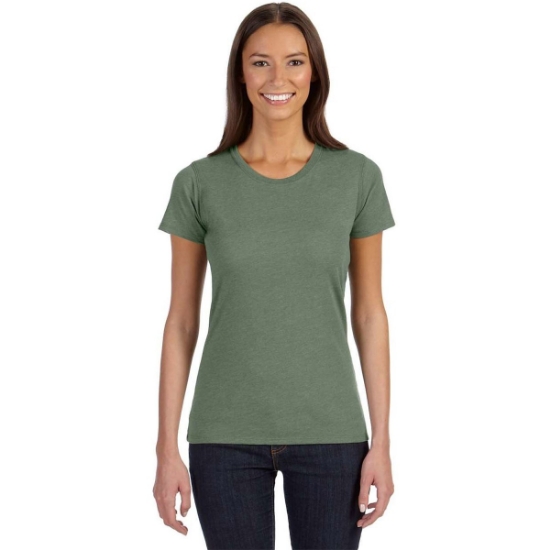 Custom Womens Eco Blend T-Shirt Asparagus