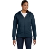 Custom Womens Full-Zip Hooded Sweatshirt Pacific
