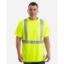 Custom Mens Tall Hi-Vis Class 2 Performance T-Shirt Yellow