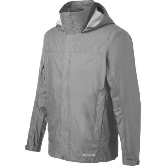 Custom Precip Eco Rain Jacket Steel Onyx