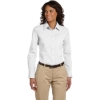 Custom Womens Essential Poplin White
