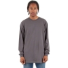 Custom Unisex Active Long Sleeve T-Shirt Dark Grey