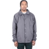 Custom Unisex Coaches Jacket Dark Grey