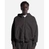 Custom Unisex Garment-Dyed Cropped Full-Zip Hooded Sweatshirt Shadow