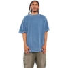 Custom Unisex Max Heavyweight Garment-Dyed T-Shirt Washed Denim