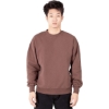Custom Unisex Los Angeles Garment-Dyed Crewneck Sweatshirt Mocha