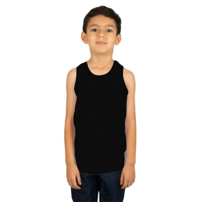 Custom Youth Tank Black