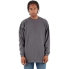 Custom Unisex Tall Max Heavyweight Long Sleeve T-Shirt Dark Grey