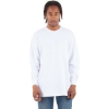 Custom Unisex Tall Max Heavyweight Long Sleeve T-Shirt White