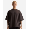 Custom Unisex Max Heavyweight Oversized T-Shirt Off Black