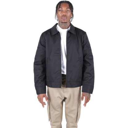 Custom Unisex Mechanic Jacket Black