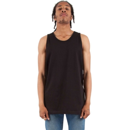 Custom Unisex Active Tank Black