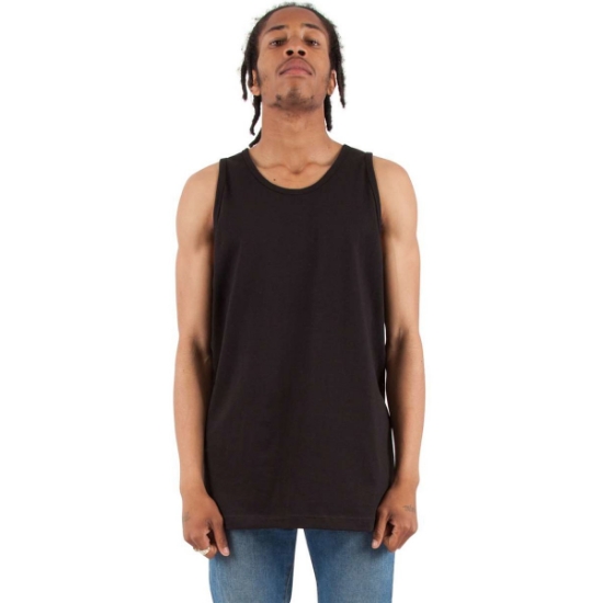 Custom Unisex Active Tank Black
