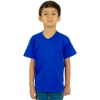Custom Youth V-Neck T-Shirt Royal