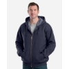 Custom Mens Heritage Full-Zip Hooded Sweatshirt Navy