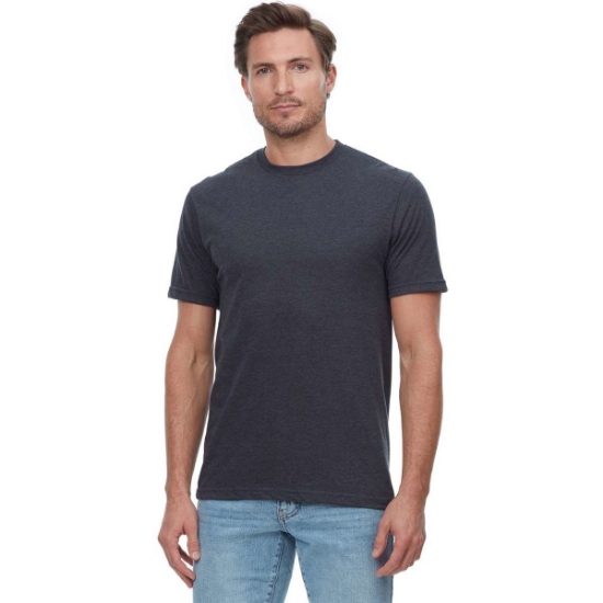Custom Unisex Epic CVC T-Shirt Heather Black