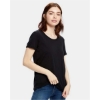 Custom Womens Loose Fit Boyfriend Tee Black