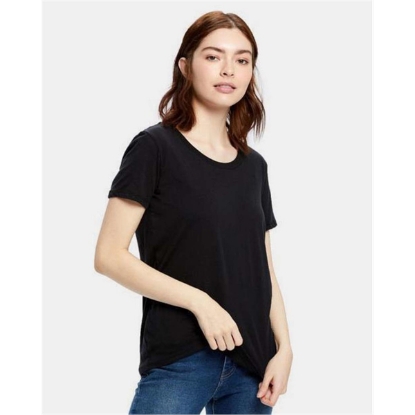 Custom Womens Loose Fit Boyfriend Tee Black