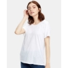 Custom Womens Loose Fit Boyfriend Tee White