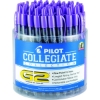 Promotional G2 Collegiate Tubs Smoke barrel, Purple Ink 72pc Tub 4302I