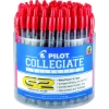 Promotional G2 Collegiate Tubs Smoke barrel, Red Ink 72pc Tub 4302I