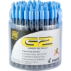 Promotional G2® Premium Gel Roller Pen - 72 Count Tub Smoke barrel /Periwinkle Blue accents/Periwinkle Blue ink I5609